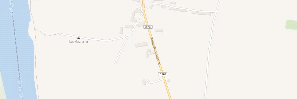 Plan du 766 Rte des Gabarres à Vézac