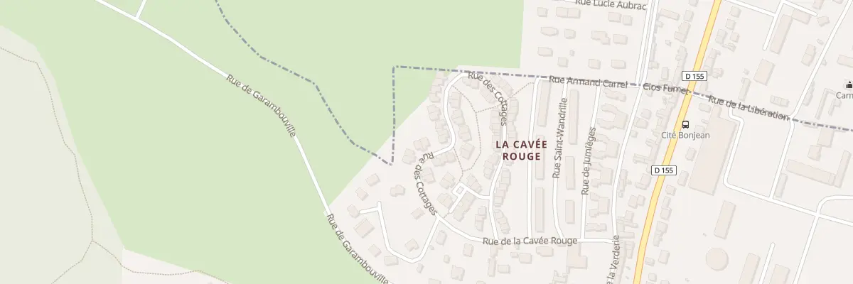 Plan du 58 Rue des Cottages à Évreux