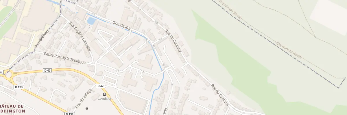 Plan du 33 Rue Cantony à Saint-Léger-du-Bourg-Denis