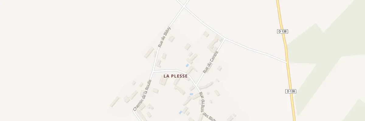Plan du 10 Rue du Bois des Biches à Crucey-Villages