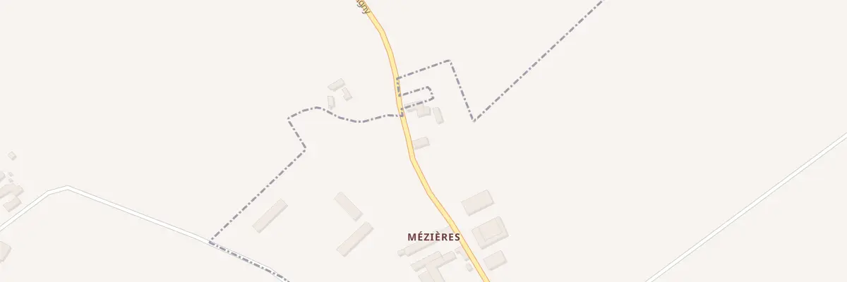 Plan du 74 Mezieres à Périgny
