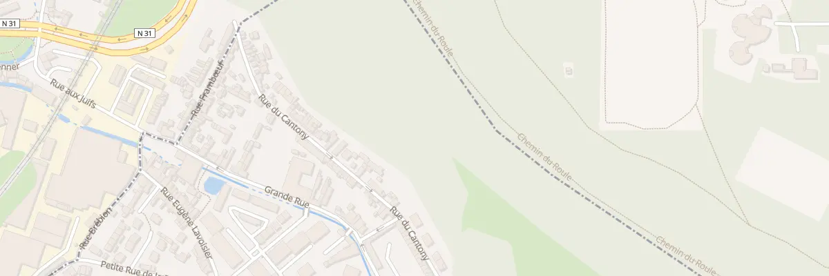 Plan du 5048B Rue Cantony à Saint-Léger-du-Bourg-Denis