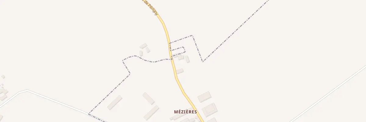 Plan du 73 Mezieres à Périgny