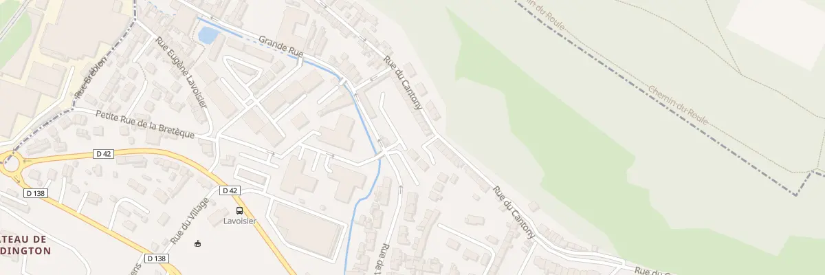 Plan du 25 Rue Cantony à Saint-Léger-du-Bourg-Denis