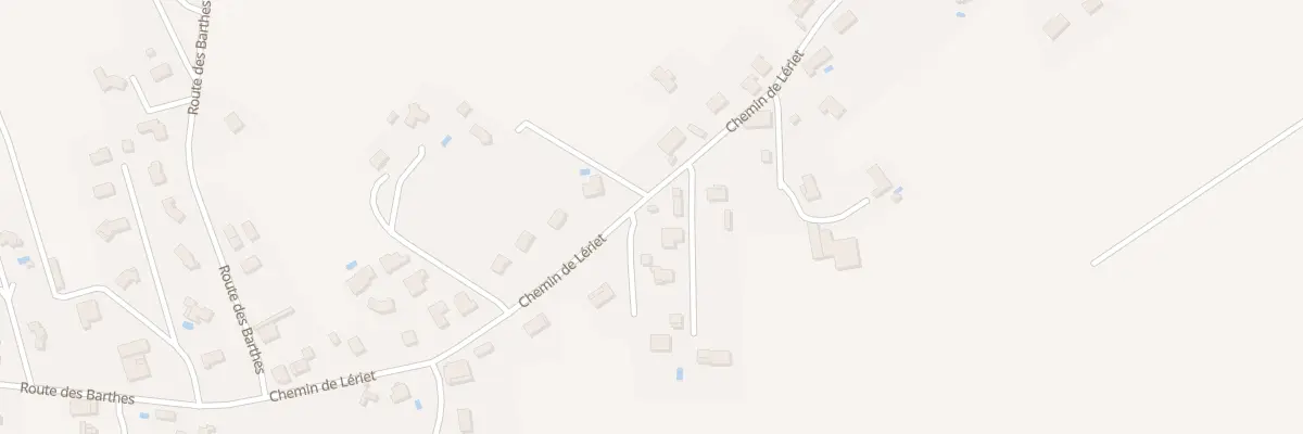 Plan du 356 Che de Lériet à Castelsarrasin