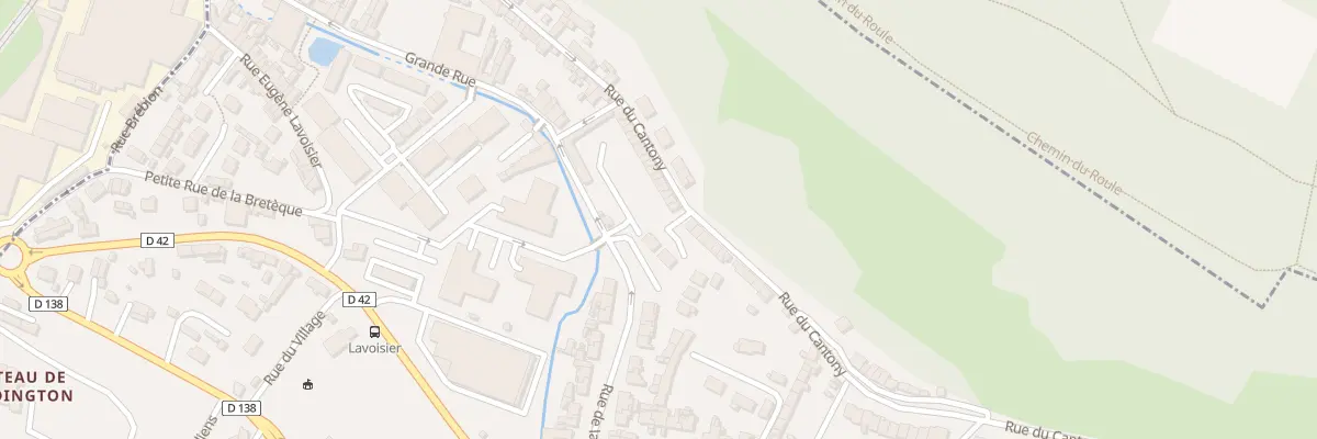 Plan du 23 Rue Cantony à Saint-Léger-du-Bourg-Denis