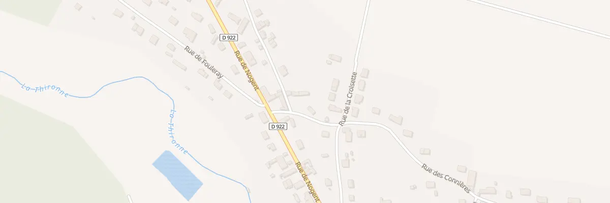 Plan du 4 Rue des Connières à Montigny-le-Chartif