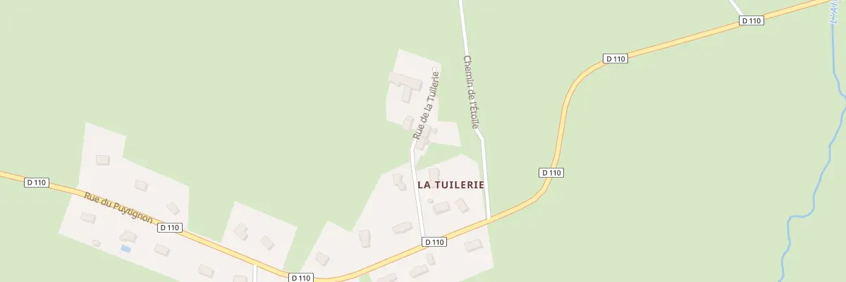 Plan du 8 Rue de la Tuilerie à Beynac