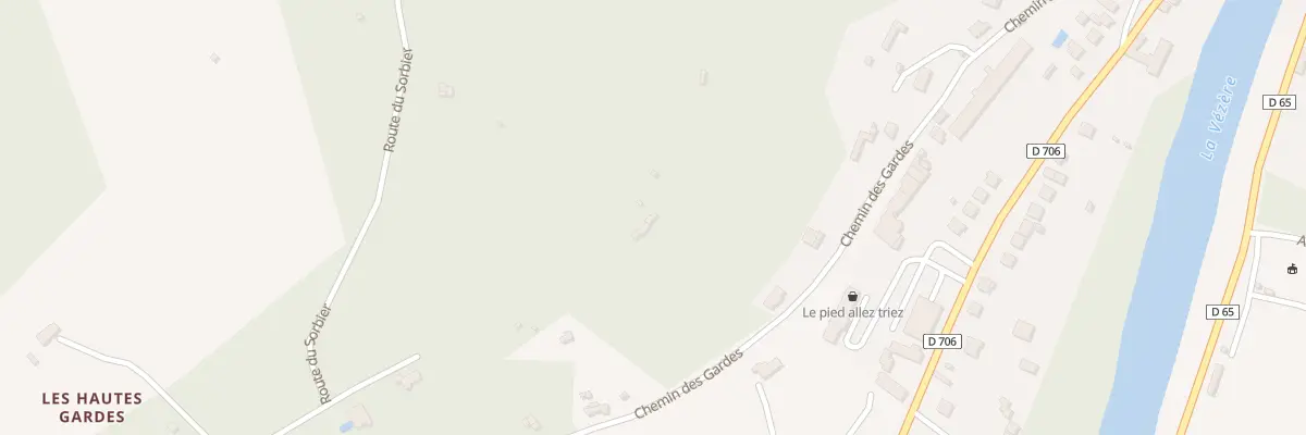 Plan du 99I L’Avant Garde à Montignac-Lascaux