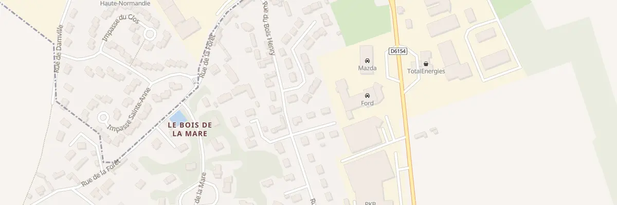 Plan du 4 Rue des Bleuets à Angerville-la-Campagne