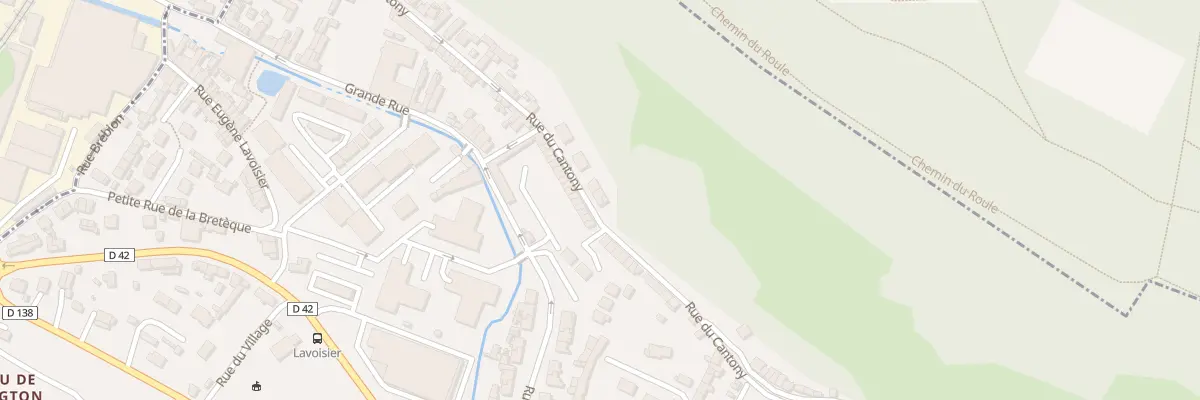 Plan du 16 Rue Cantony à Saint-Léger-du-Bourg-Denis