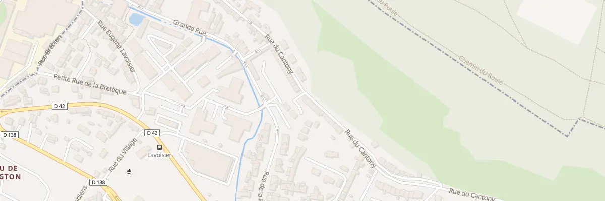 Plan du 21F Rue Cantony à Saint-Léger-du-Bourg-Denis