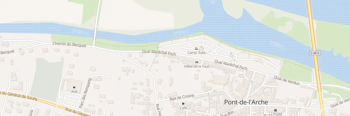 Plan du 53 Quai Maréchal Foch à Pont-de-l’Arche
