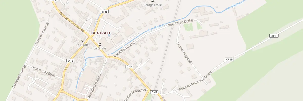 Plan du 36B Rue Alfred Duthil à Darnétal