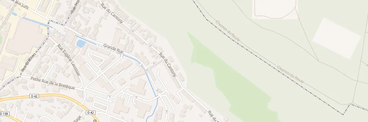 Plan du 18 Rue Cantony à Saint-Léger-du-Bourg-Denis