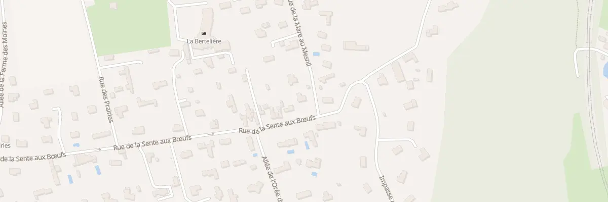 Plan du 350 Rue de la Sente aux Boeufs à Saint-Martin-du-Vivier