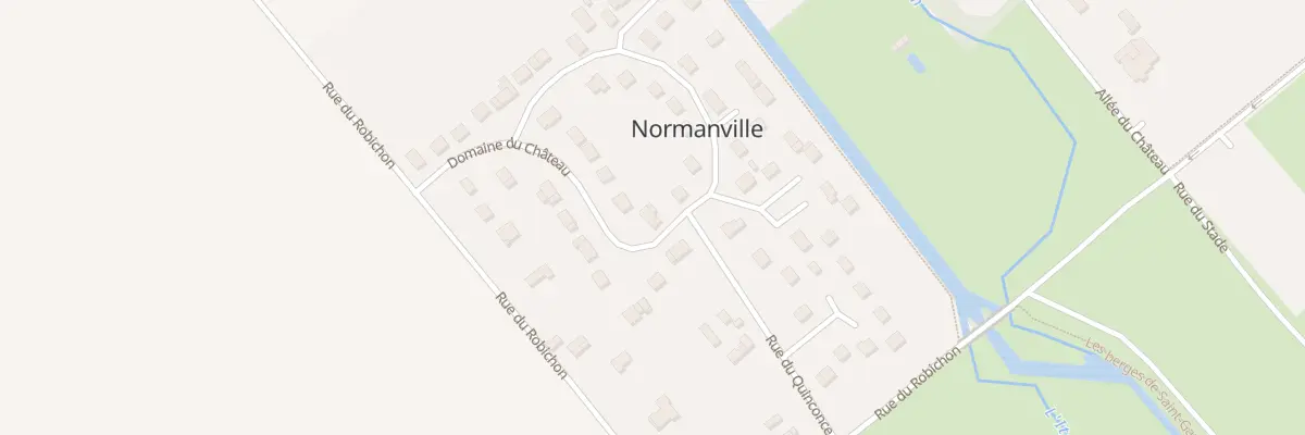 Plan du 25 Dom du Château à Normanville