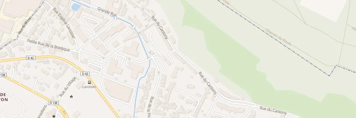 Plan du 21D Rue Cantony à Saint-Léger-du-Bourg-Denis