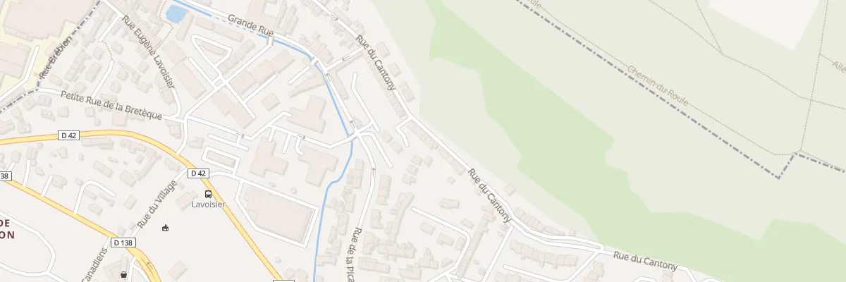Plan du 21C Rue Cantony à Saint-Léger-du-Bourg-Denis