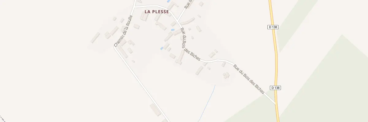 Plan du 9 Rue du Bois des Biches à Crucey-Villages