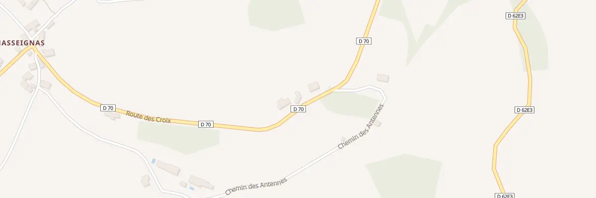 Plan du 9001 Font Vaysse à Nailhac