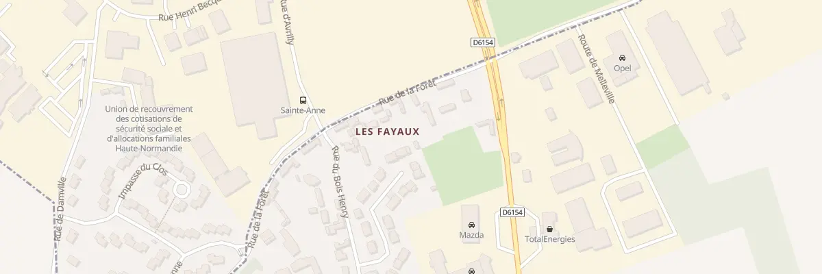Plan du 17 Rue des Bleuets à Angerville-la-Campagne