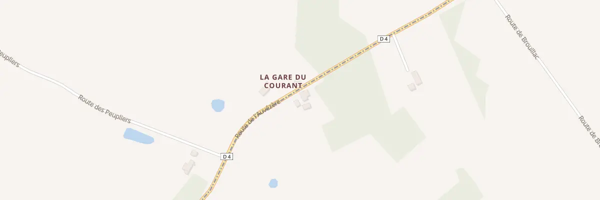Plan du 3462 Rte de l’Auvézère à Génis