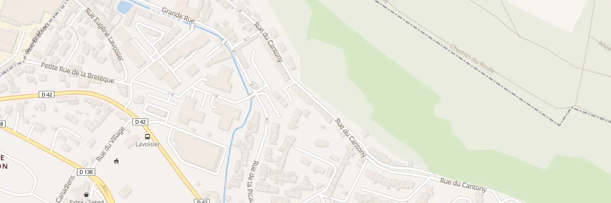 Plan du 21B Rue Cantony à Saint-Léger-du-Bourg-Denis