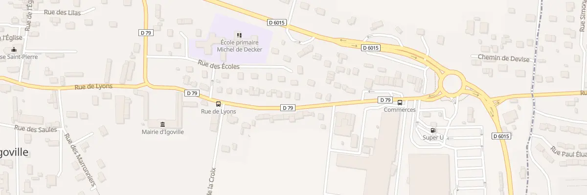 Plan du 37 Rue de Lyons à Igoville