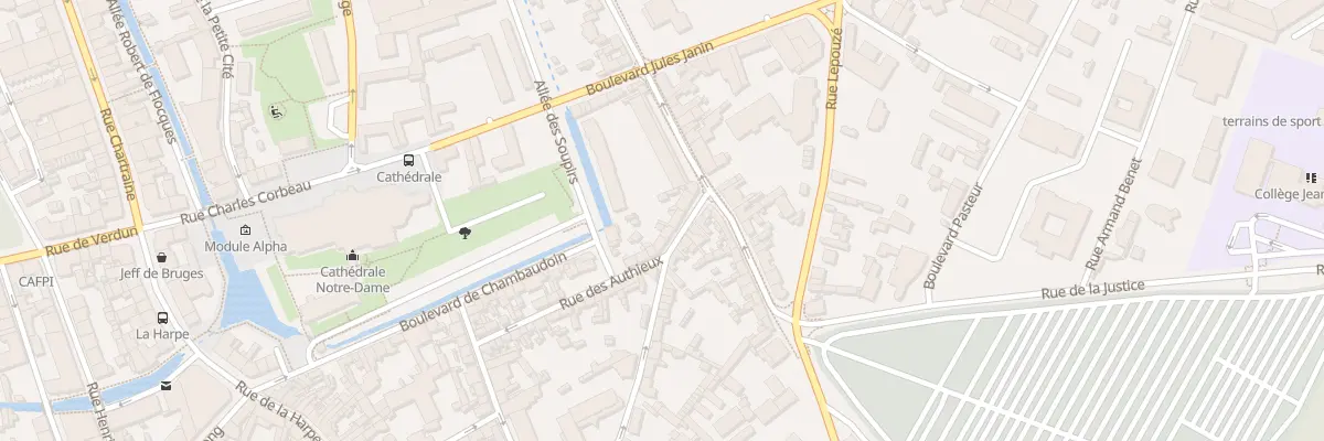 Plan du 19 Rue du Puits Carré à Évreux