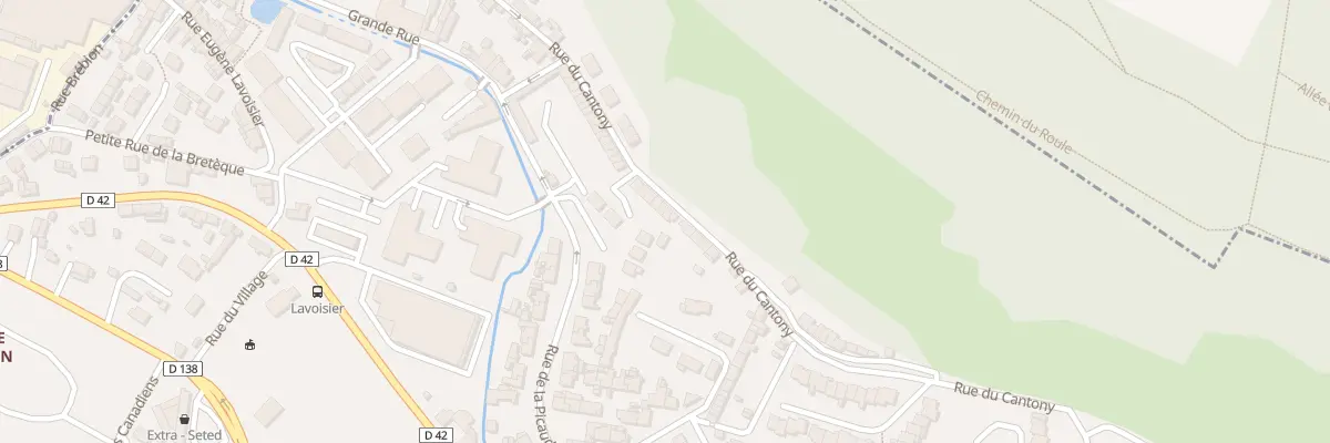 Plan du 21A Rue Cantony à Saint-Léger-du-Bourg-Denis