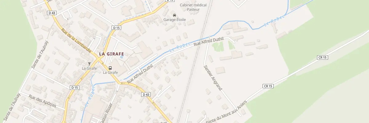 Plan du 54 Rue Alfred Duthil à Darnétal