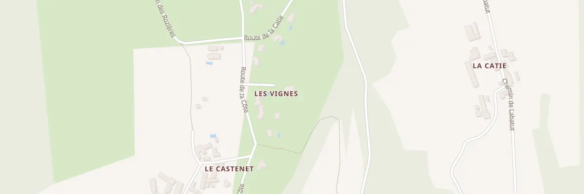 Plan du 70 Imp des Vignes à Tamniès