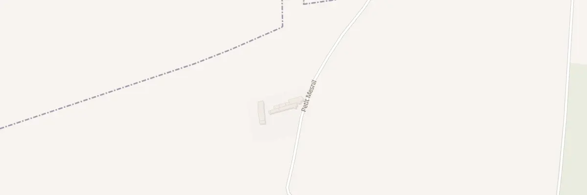 Plan du 58 Le Petit Mesnil au Mesnil-Jourdain