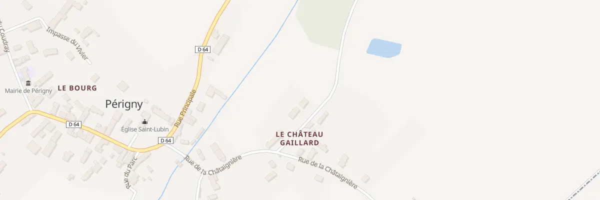 Plan du 6 Rue de la Dionnerie à Périgny