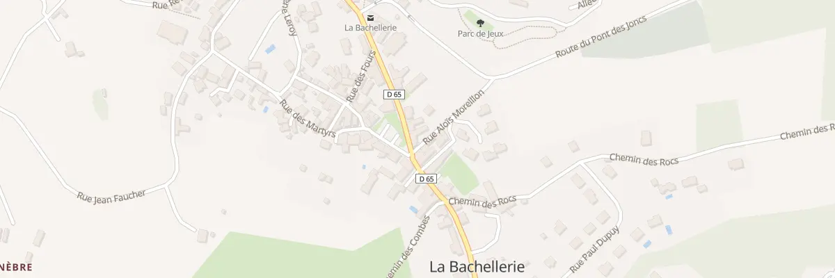 Plan du 81 Rue de la République à La Bachellerie