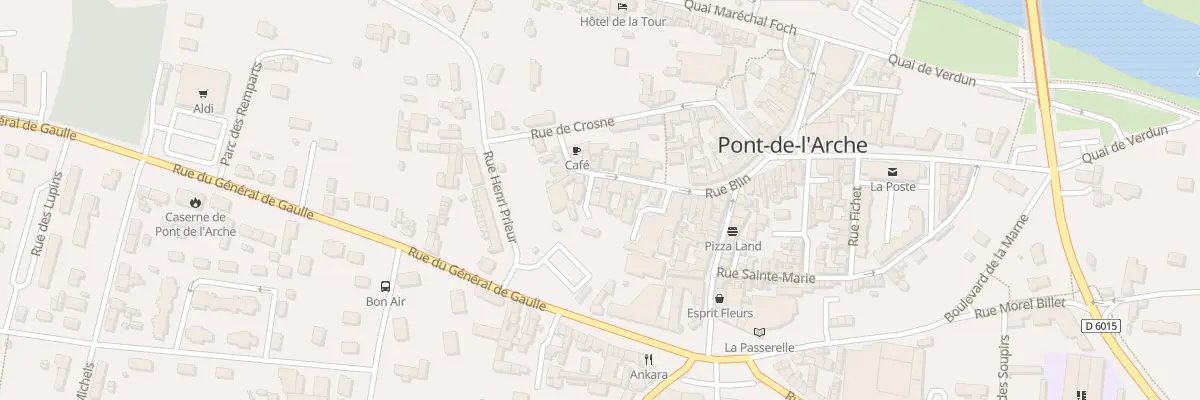 Plan du 17A Rue Blin à Pont-de-l’Arche