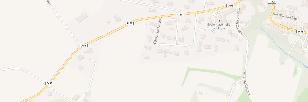 Plan du 39D Rte de Bellegarde à Thil