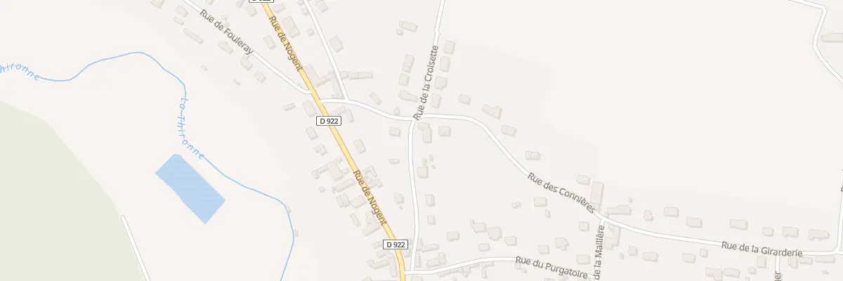 Plan du 9 Rue de la Croisette à Montigny-le-Chartif