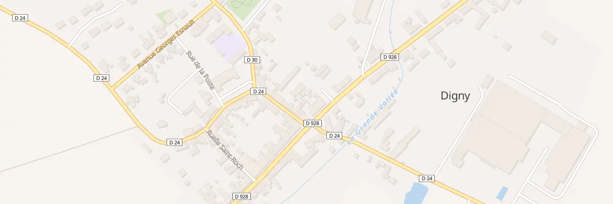 Plan du 4 Rue Paul Deschanel à Digny