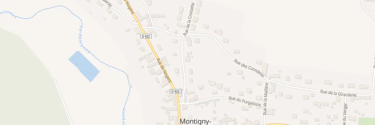 Plan du 7 Rue de la Croisette à Montigny-le-Chartif