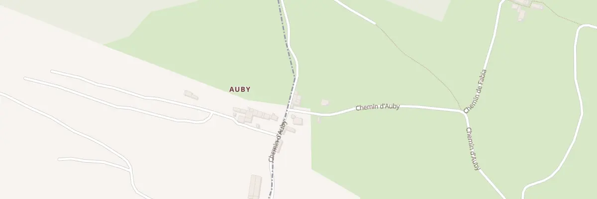 Plan du 23 Auby à Lasserre