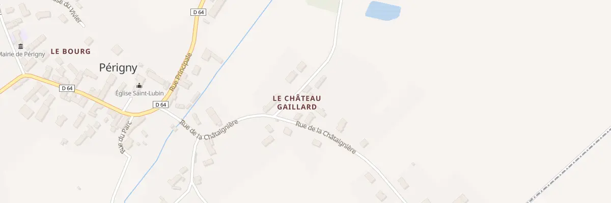 Plan du 1 Rue de la Dionnerie à Périgny