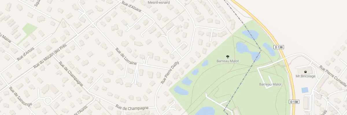 Plan du 2 Sq d’Auvergne au Mesnil-Esnard