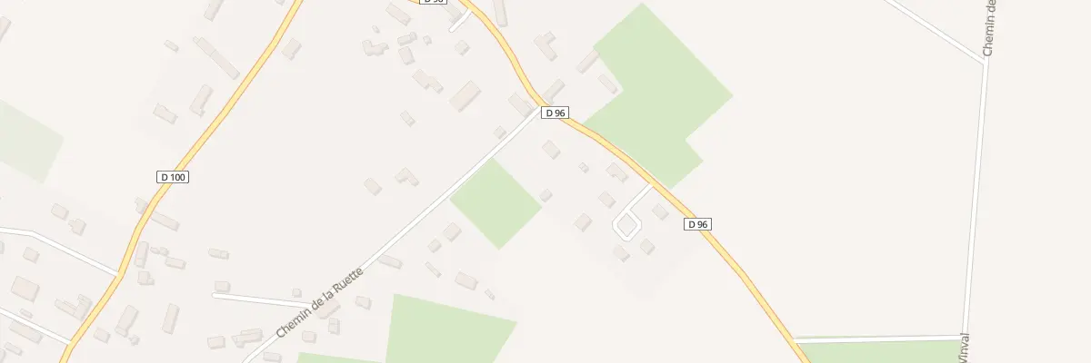 Plan du 484 Che de la Ruette à Montreuil-en-Caux