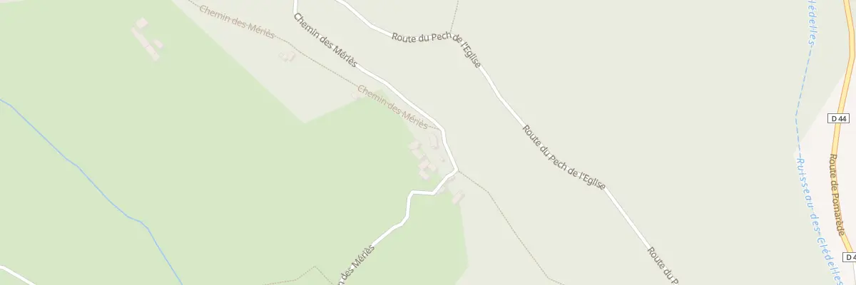 Plan du 5720 Las Meries à Puy-l’Évêque