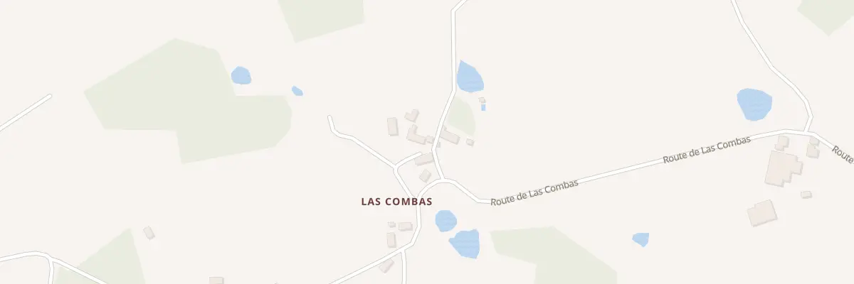 Plan du 293 Las Combas à Génis