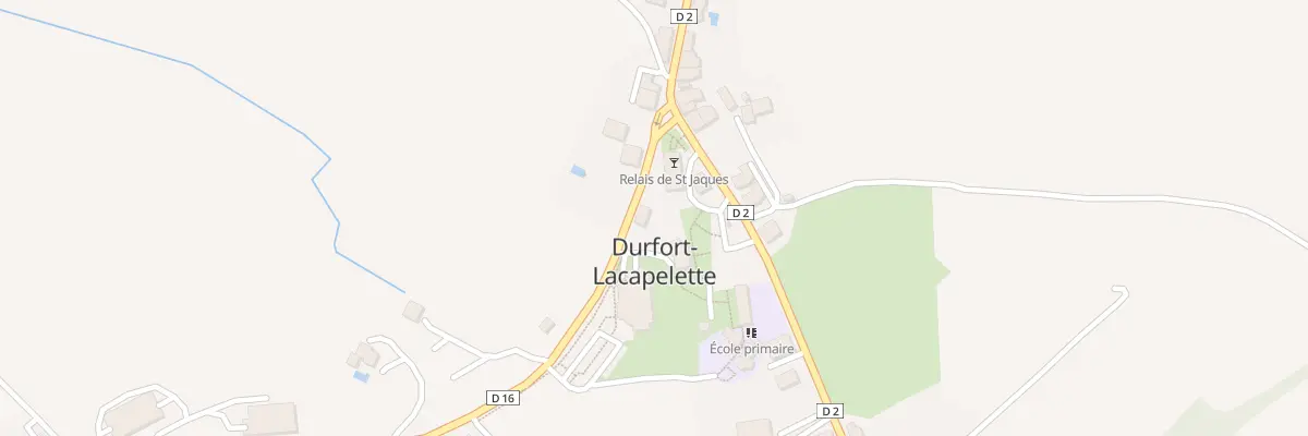 Plan du 65 Rue des Pelerins à Durfort-Lacapelette