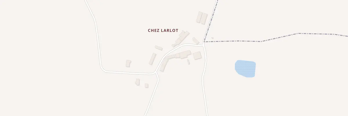 Plan du 5025 Chez Larlot à Tersannes