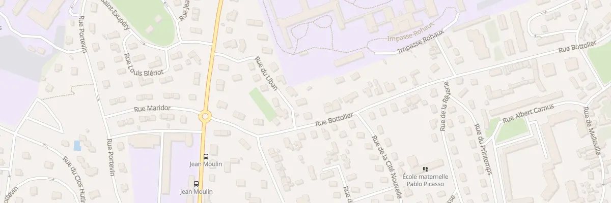 Plan du 19 Rue du Liban à Évreux
